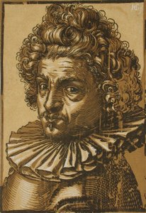 Portræt af Gillis van Breen af Hendrick Goltzius