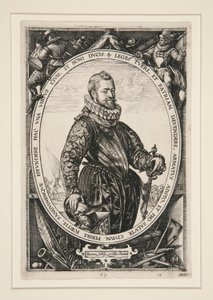 Portræt af Jacques de la Faille af Hendrick Goltzius