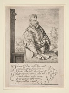 Portræt af Philip Galle af Hendrick Goltzius