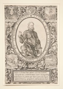 Portræt af Vilhelm af Orange af Hendrick Goltzius