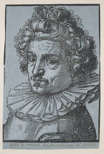 Portræt af Gillis van Breen af Hendrick Goltzius