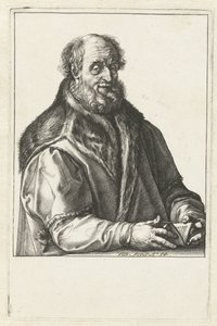 Portræt af Jan van Suren af Hendrick Goltzius
