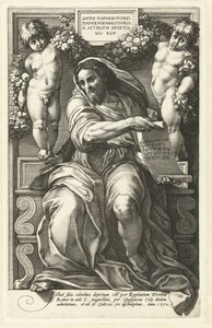 Profeten Esajas af Hendrick Goltzius