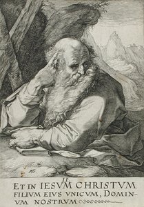 Sankt Andreas af Hendrick Goltzius
