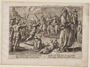 Sankt Jakob den Store af Hendrick Goltzius