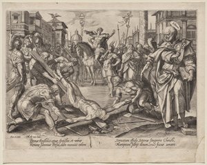 Sankt Peter af Hendrick Goltzius