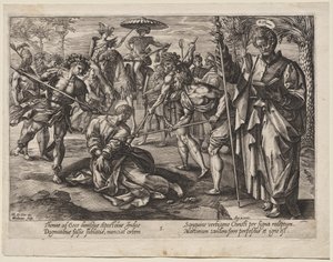 Sankt Thomas af Hendrick Goltzius