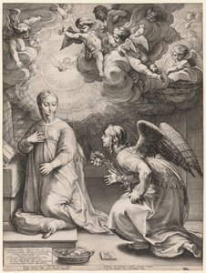 Bebudelsen af Hendrick Goltzius