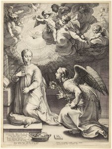 Bebudelsen af Hendrick Goltzius