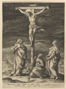 Korsfæstelsen af Hendrick Goltzius
