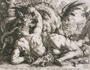Dragen, der fortærer Kadmos