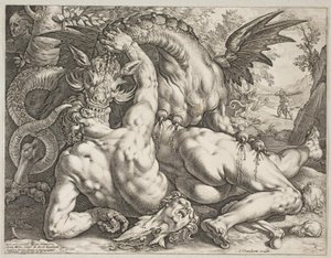 Dragen fortærer Cadmus
