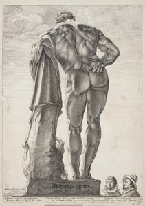 Farnese Hercules af Hendrick Goltzius