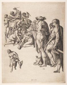Massakren på de uskyldige af Hendrick Goltzius