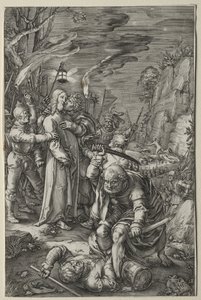 Lidenskaben: Kristi forræderi af Hendrick Goltzius