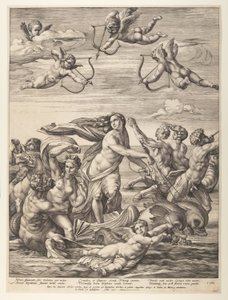 Galateas triumf af Hendrick Goltzius