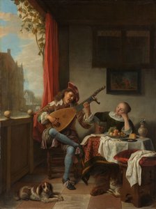 Lutenisten Lutespiller af Hendrick Martensz. Sorgh
