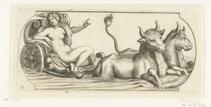 Europa på en vogn Nouveau Livre des Dieux et Deeßes De la Marine Bouckje of Sea Gods and Goddesses (serietitel)