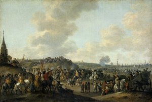 Kong Charles II af Englands afgang fra Scheveningen, 2. juni 1660, 1683 af Hendrick de Meijer
