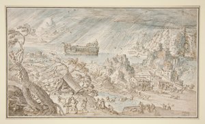 Syndfloden af Hendrick van Cleve III