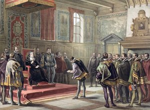 Kompromis eller Adelspagt af Hendrik Albert van (after) Trigt