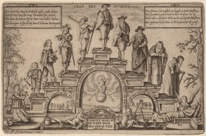 Tidens trin (Trap des Ouderdoms) af Hendrik Frans Diamaer