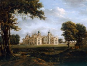 Charlton Park, ca. 1800 (olie på panel)