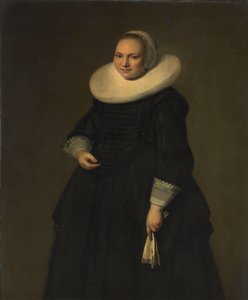 Portræt af en kvinde af Hendrik Gerritsz Pot (attributed to)