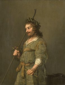 Portræt af en mand klædt ud som en hyrde af Hendrik Gerritsz Pot
