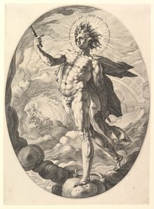 Apollon, 1588. af Hendrik Goltzius