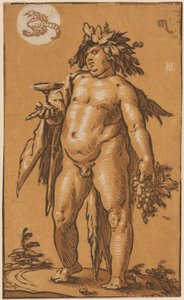 Bacchus af Hendrik Goltzius