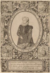 Charlotte af Bourbon af Hendrik Goltzius