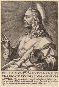 Før Kristus os Salvatore af Hendrik Goltzius