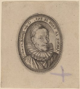 Gheraert van der Spronck af Hendrik Goltzius