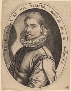 Hieronymus Scholiers af Hendrik Goltzius