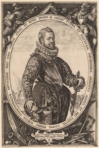 Jacques de la Faille af Hendrik Goltzius