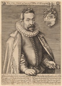 Jan Nicquet af Hendrik Goltzius