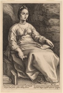 Melpomene af Hendrik Goltzius