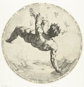 Phaethon, 1588 af Hendrik Goltzius