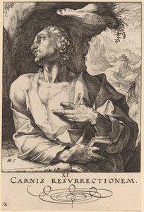 Sankt Judas Thaddeus af Hendrik Goltzius