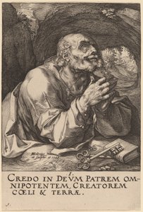 Sankt Peter af Hendrik Goltzius