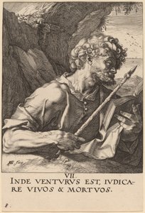 Sankt Thomas af Hendrik Goltzius