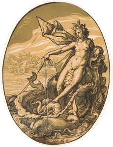 Tethys af Hendrik Goltzius