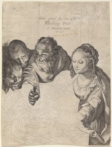 Hyrdernes tilbedelse af Hendrik Goltzius