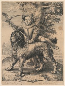 Hunden af Goltzius af Hendrik Goltzius