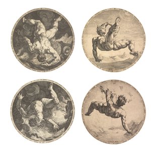 De fire skændsler af Hendrik Goltzius