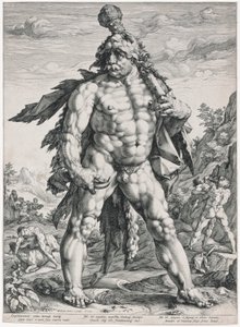 Den store Herkules af Hendrik Goltzius