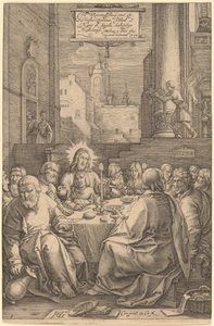 Den sidste nadver af Hendrik Goltzius