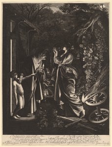 Bespottelsen af Ceres af Hendrik Goudt after Adam Elsheimer