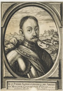 Jan Piotr Sapieha 1569-1611, ca. 1630. af Hendrik Hondius the Elder